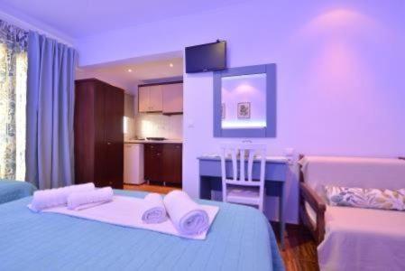 Garbis Μπακάλης Θεοχάρης Apartment เลปโตการายา ภายนอก รูปภาพ